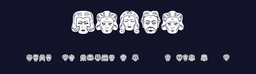 Meine by Vladimir Nikolic — Dingbats Font — thumbnail 2