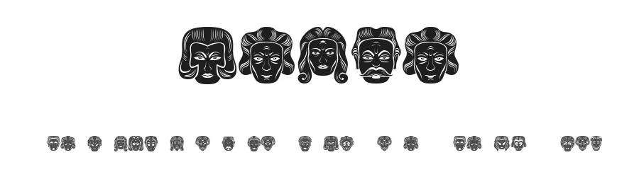 Meine by Vladimir Nikolic — Dingbats Font