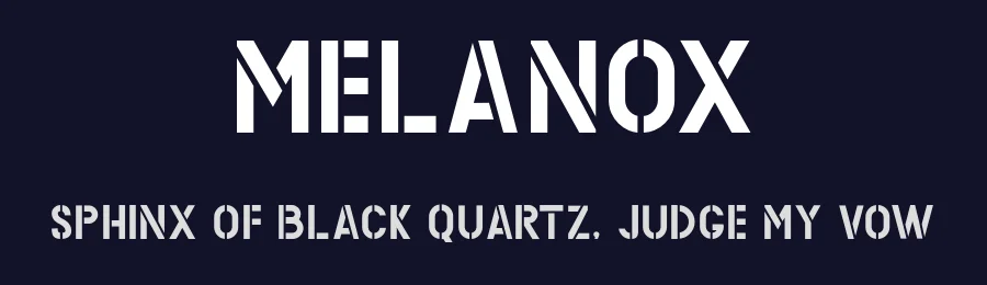 Melanox by Vultype — Decorative Font — thumbnail 2