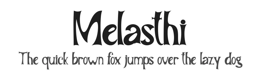 Melasthi by Yoga Letter — Decorative Font