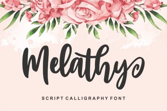 Melathy Font by awansenja.type — Script Handwritten Font