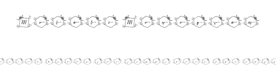 Melati Monogram
