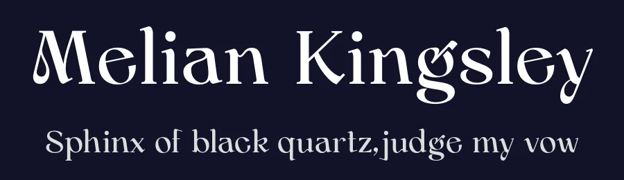 Melian Kingsley by Kulokale Studio — Serif Font — thumbnail 2