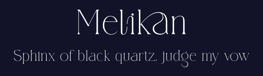Melikan by Muflieart — Serif Font — thumbnail 2