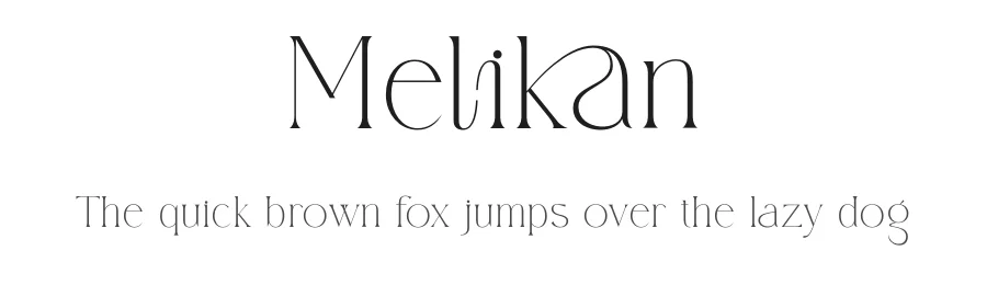 Melikan by Muflieart — Serif Font