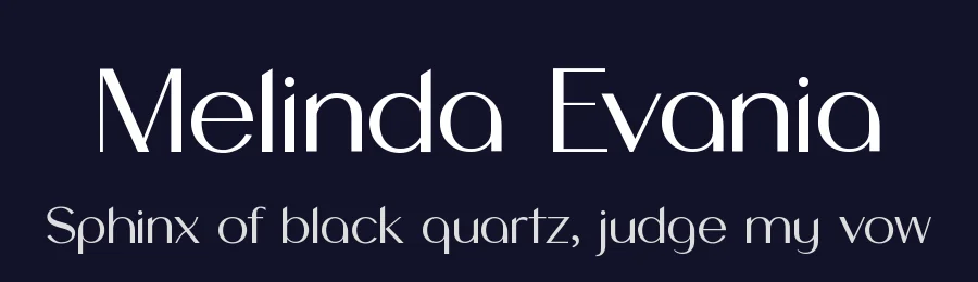 Melinda Evania by UI Creative — Sans Serif Font — thumbnail 2