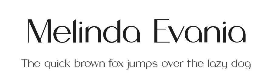 Melinda Evania by UI Creative — Sans Serif Font