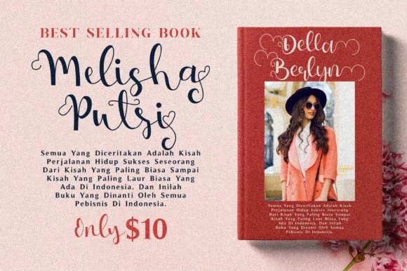 Melisha Putri Font by Letterena Studios — Script Handwritten Font — thumbnail 3