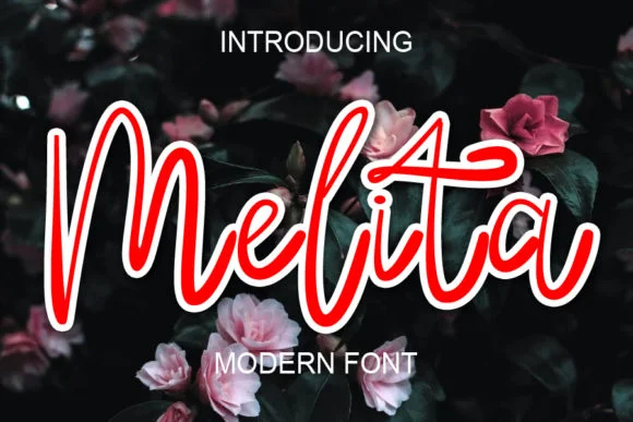 Melita Font by ABBAsalam — Script Handwritten Font