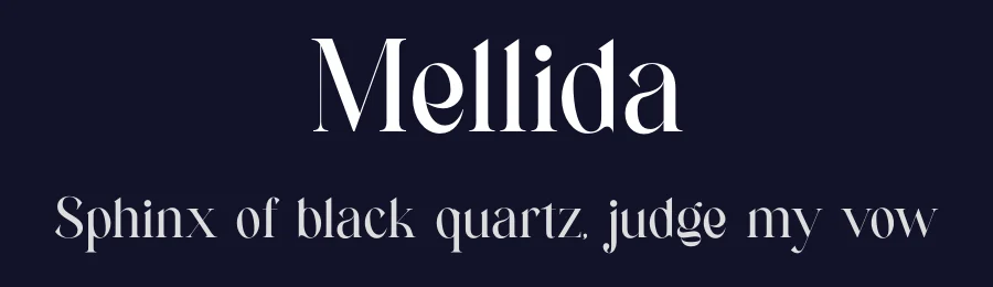 Mellida by BrandSemut — Serif Font — thumbnail 2