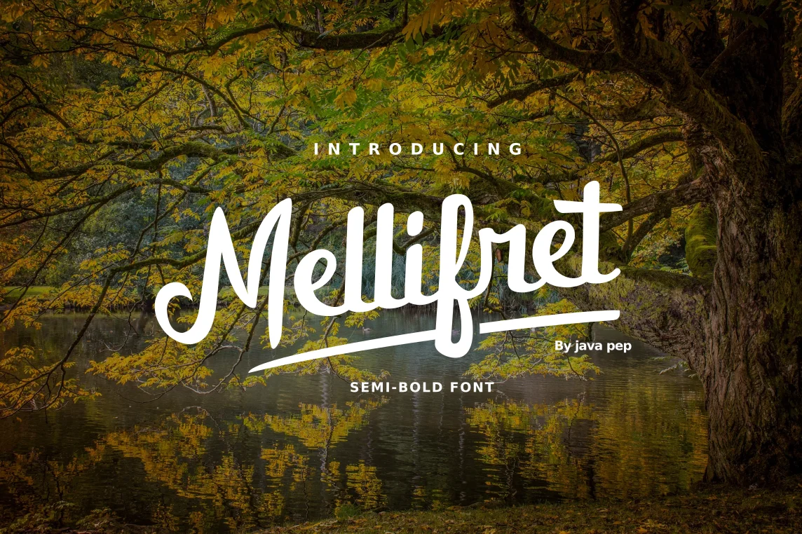 Mellifret Font by JavaPep β Script Handwritten Font