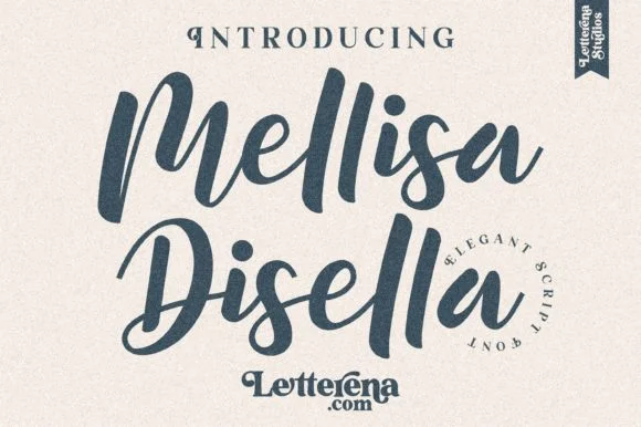 Mellisa Disella Font by Letterena Studios — Script Handwritten Font