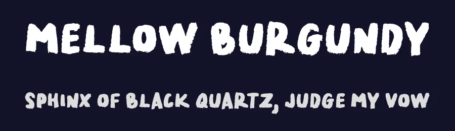 Mellow Burgundy by Prioritype Co — Script Handwritten Font — thumbnail 2