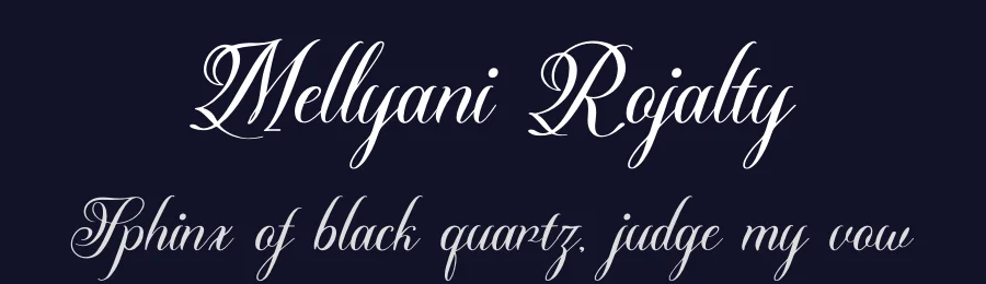 Mellyani Rojalty by Denustudios — Script Handwritten Font — thumbnail 2