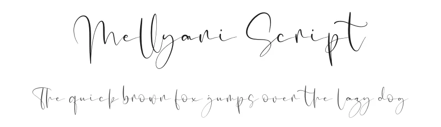 Mellyani Script