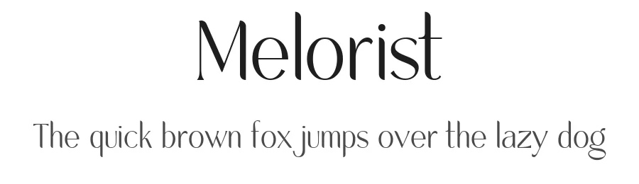 Melorist by Letterhend Studio — Sans Serif Font
