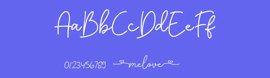 Melove by Ibrahima Studio — Script Handwritten Font — thumbnail 3