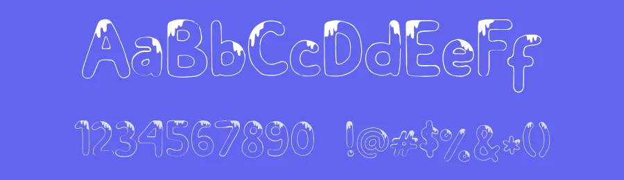 Melt Fuji by Jetsmax Studio — Decorative Font — thumbnail 3