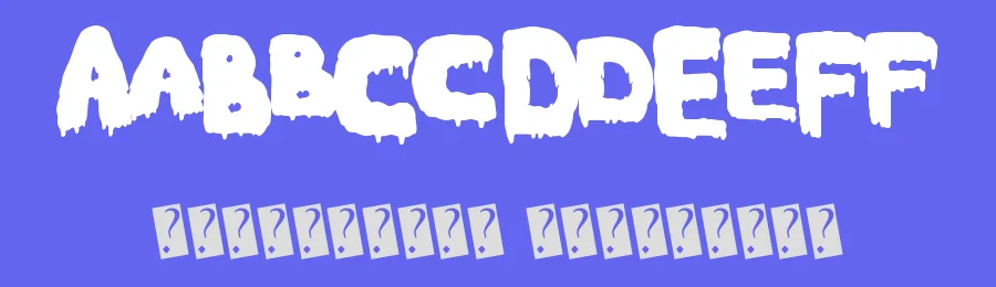 Meltasstic by Xerographer Fonts — Decorative Font — thumbnail 3