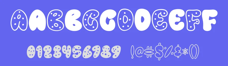Melted Donuts by Letterafa Studio — Decorative Font — thumbnail 3