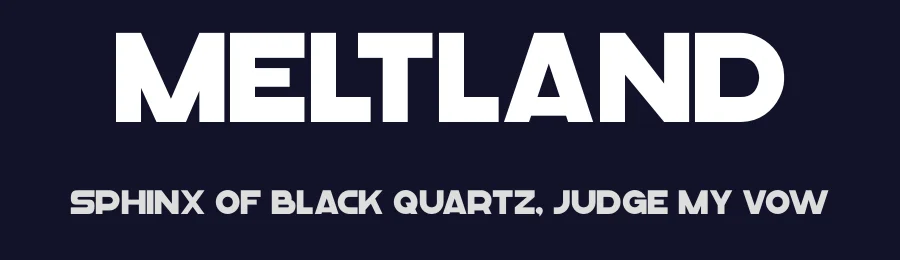 Meltland by Typetasty — Sans Serif Font — thumbnail 2