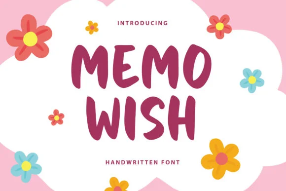 Memo Wish Font by Typefar — Script Handwritten Font