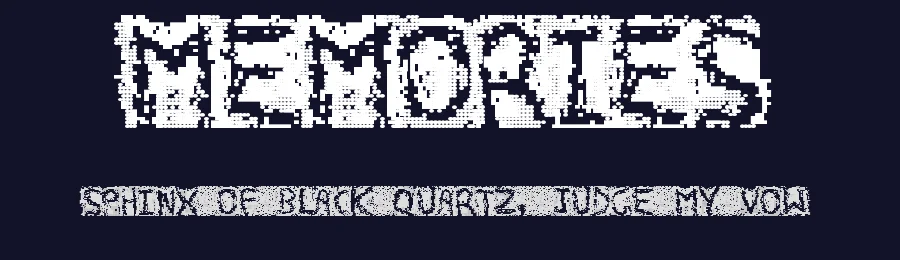 Memories by softhunterdevil — Decorative Font — thumbnail 2