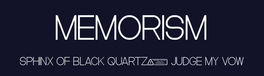 Memorism by Kong Font — Sans Serif Font — thumbnail 2