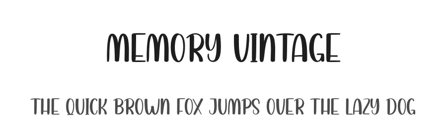 Memory Vintage