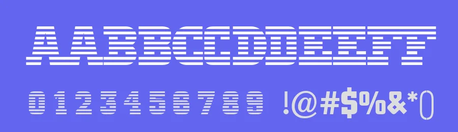 Men In Blue by Digital Empires — Display Font — thumbnail 3
