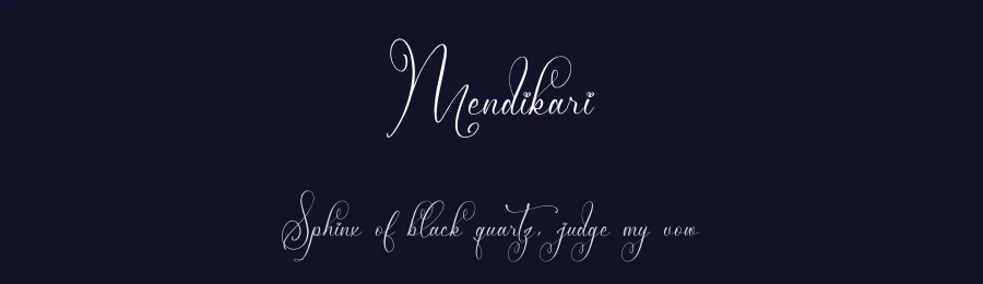 Mendikari by Storytype Studio — Script Handwritten Font — thumbnail 2