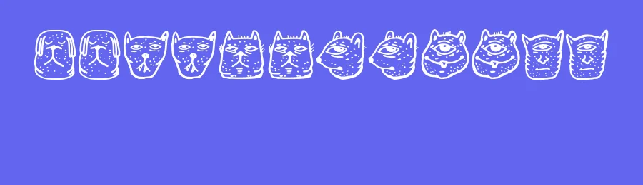 Menge by Vladimir Nikolic — Dingbats Font — thumbnail 3