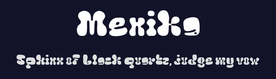 Menika by Jetsmax Studio — Decorative Font — thumbnail 2