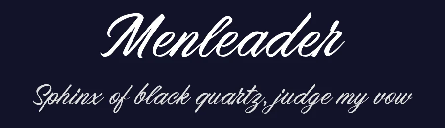Menleader by Letterhend Studio — Script Handwritten Font — thumbnail 2