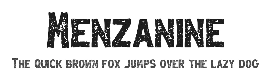 Menzanine by DM Letter Studio - Dimas Prasetyo β Decorative Font