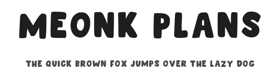 Meonk Plans