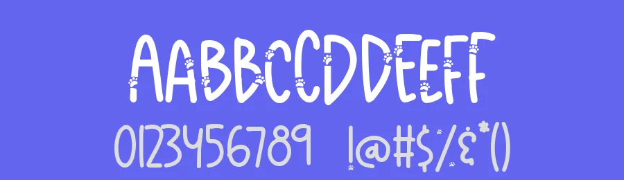 Meow Paw by DM Letter Studio - Dimas Prasetyo — Decorative Font — thumbnail 3