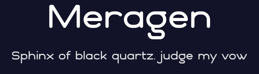 Meragen by Variatype — Sans Serif Font — thumbnail 2