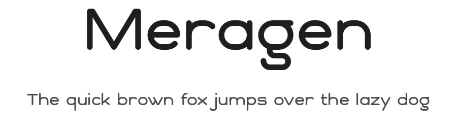 Meragen by Variatype — Sans Serif Font