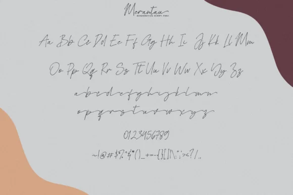 Merantau Font by zuzulgo studio — Script Handwritten Font — thumbnail 6
