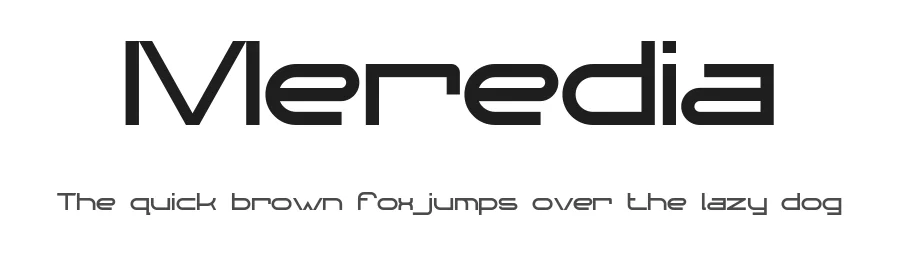 Meredia by Ibra Creative Studio — Sans Serif Font