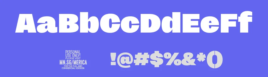 Merica Grotesk by Måns Grebäck — Sans Serif Font — thumbnail 3