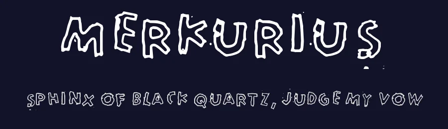 Merkurius by Juha Korhonen — Decorative Font — thumbnail 2