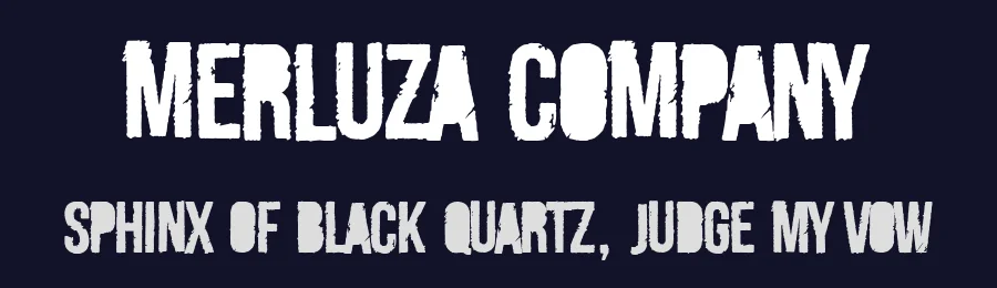 Merluza Company by Woodcutter — Decorative Font — thumbnail 2