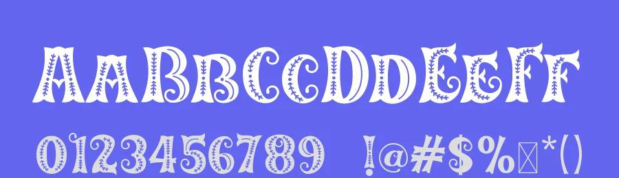 Merry Jolly by HansCo — Decorative Font — thumbnail 3