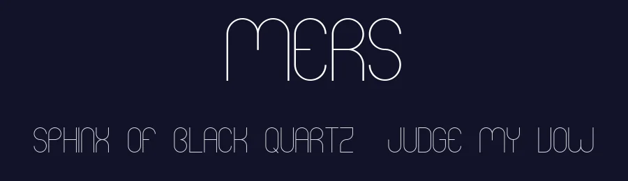 Mers by skomii — Sans Serif Font — thumbnail 2