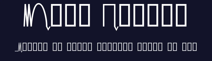 Mesa Analog by Juan Mesa — Dingbats Font — thumbnail 2
