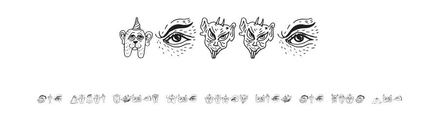 Messe by Vladimir Nikolic — Dingbats Font