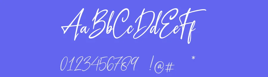 Metal Pen by Suzuran San — Script Handwritten Font — thumbnail 3
