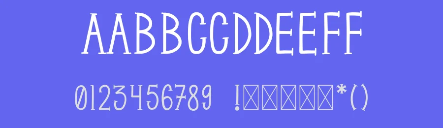 Metal by Doffdog — Blackletter Font — thumbnail 3